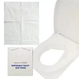 Gorchudd Sedd Toiled Chwarter Plyg