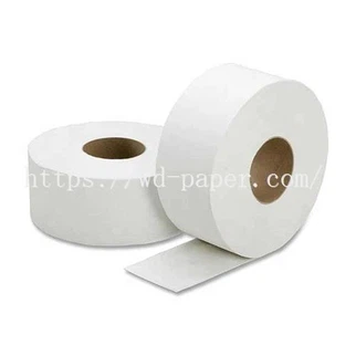 Mae Virgin Jumbo yn Rholio Meinwe Toiled